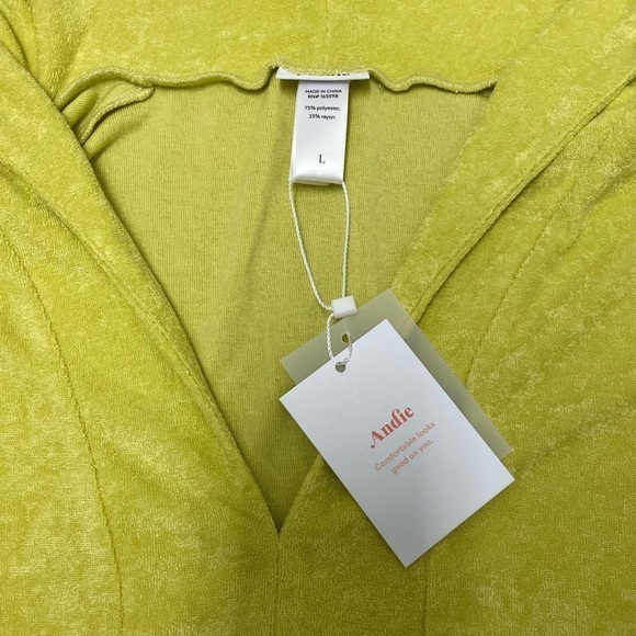 Andie Bioko Terry Dress/coverup in Honeysuckle - Picture 5 of 8